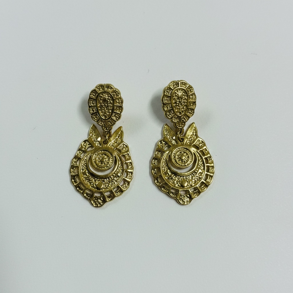 Boucles d’oreille Rainha