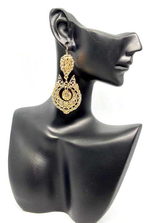 BOUCLES D'OREILLES RAINHA A17