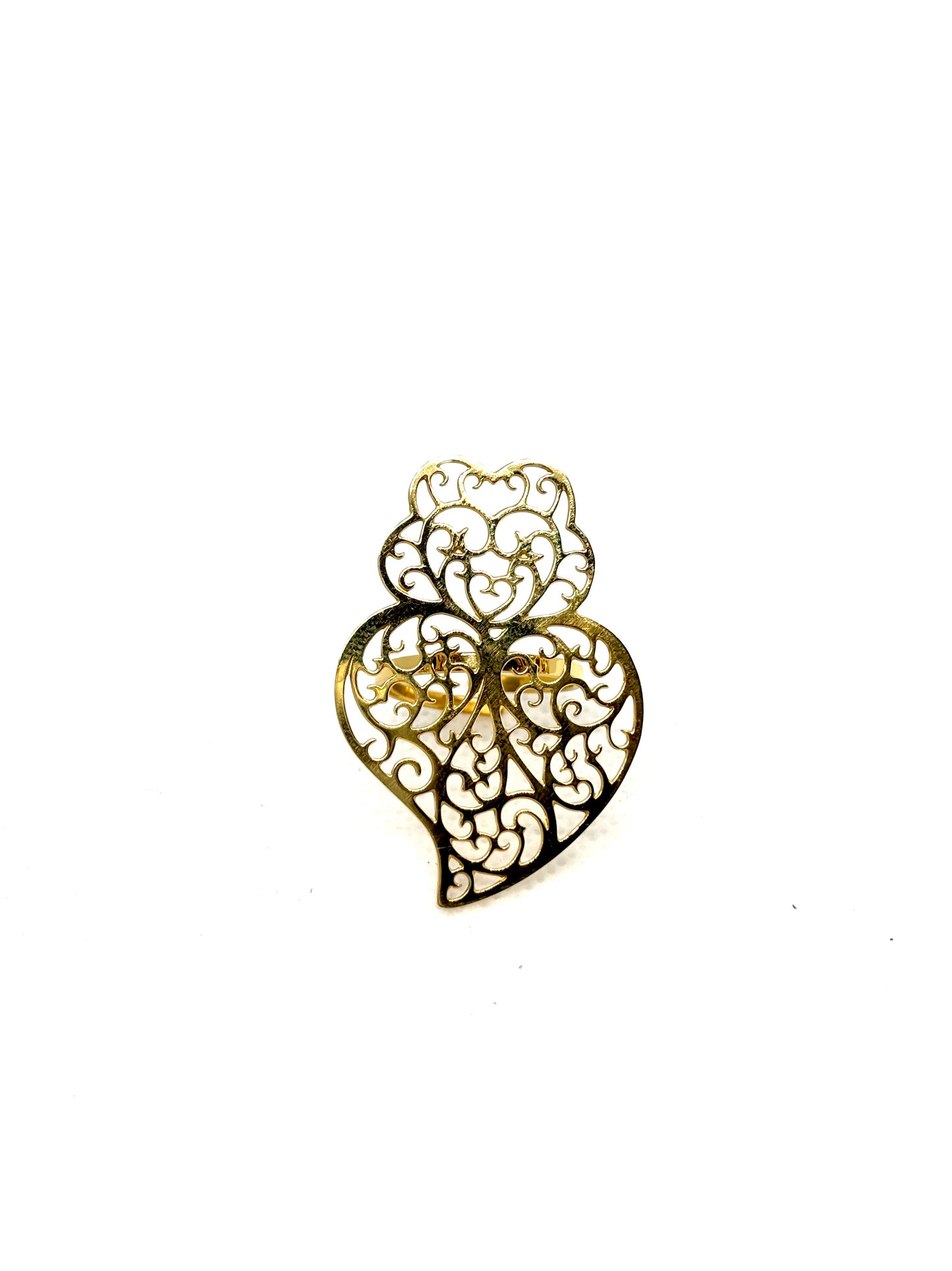 BAGUE AVEC CORACAO DE VIANA
