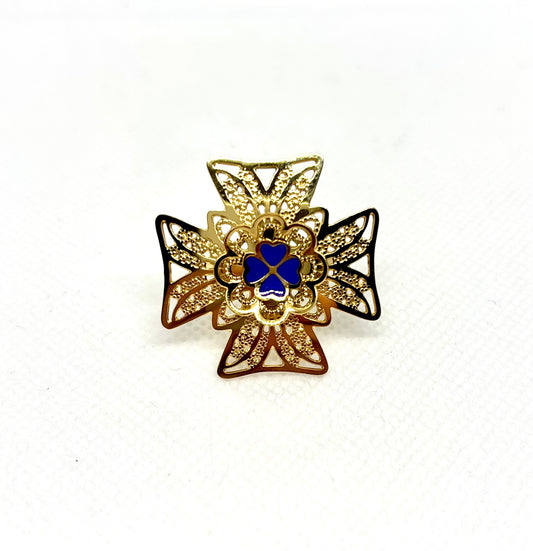 BAGUE CRUZ DE MALTA E10