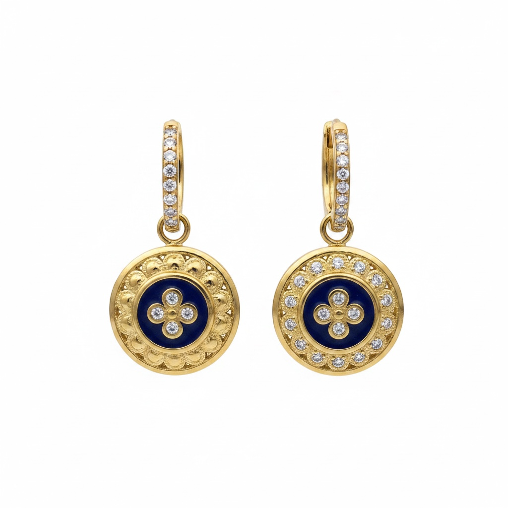 Boucles d'oreille Caramujo