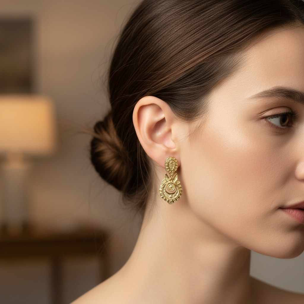 Boucles d’oreille Rainha