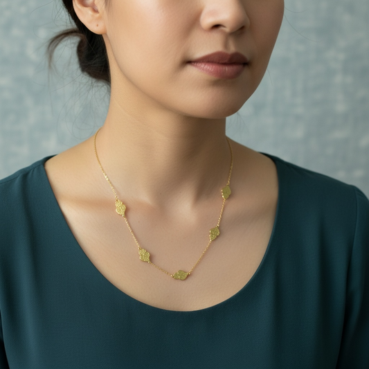 Collier coração de Viana
