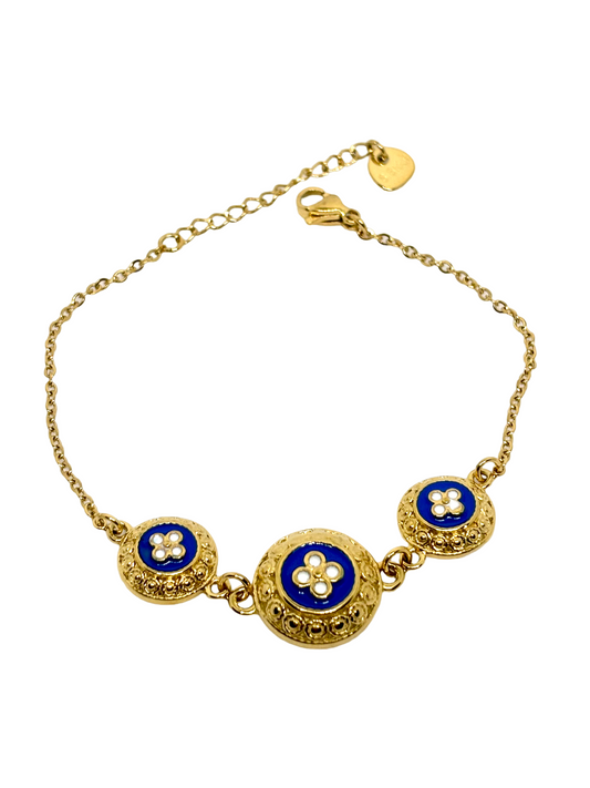 BRACELET AVEC FLEURS TRADITIONNELLES PORTUGAL