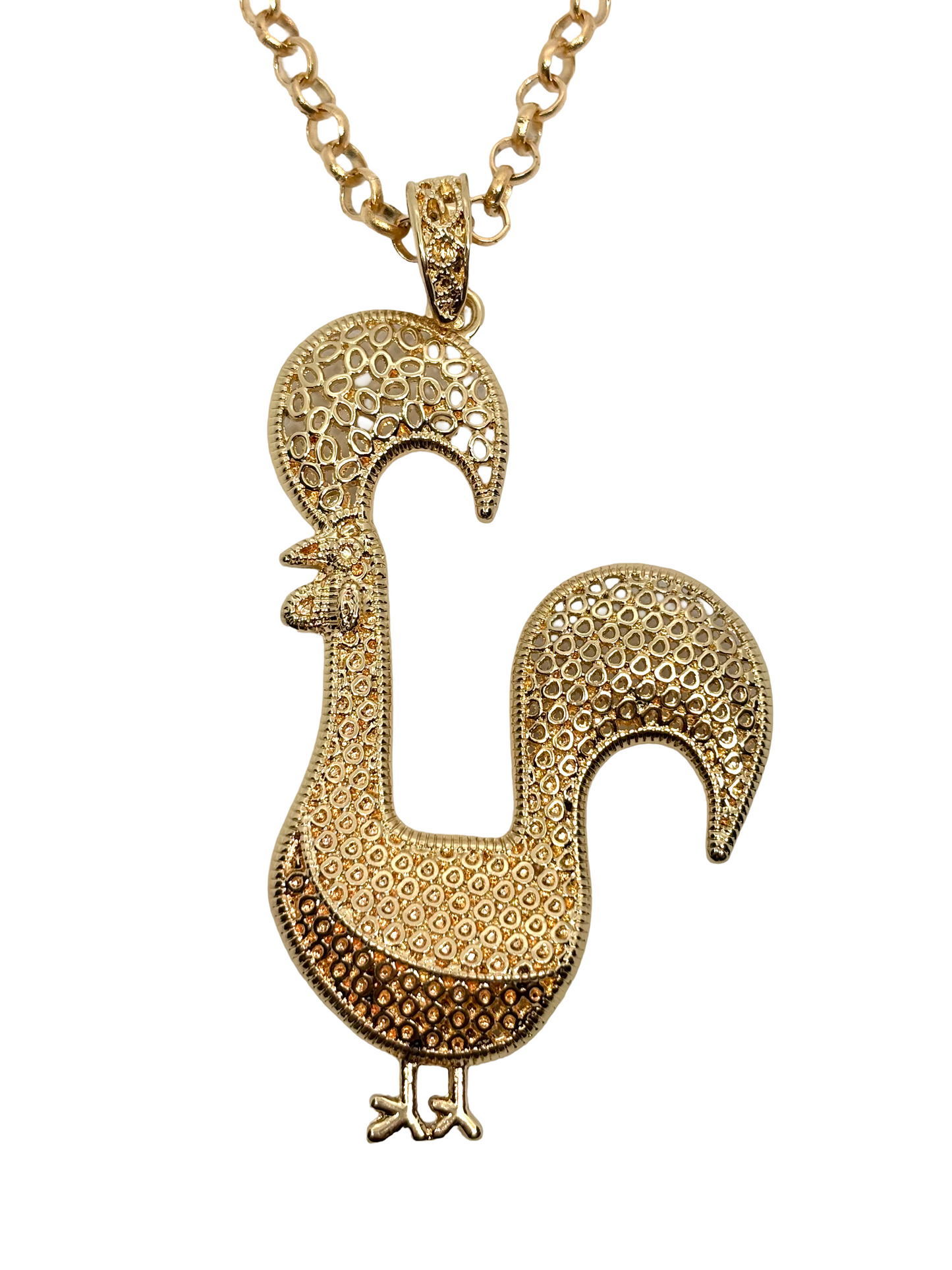 CHAINE AVEC PENDENTIF GALO DE BARCELOS