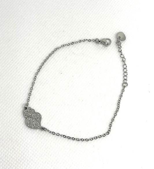 BRACELET CORACAO DE VIANA COULEUR ARGENT C3