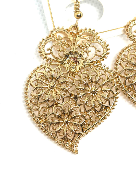 BOUCLES D'OREILLE CORACAO DE VIANA A10