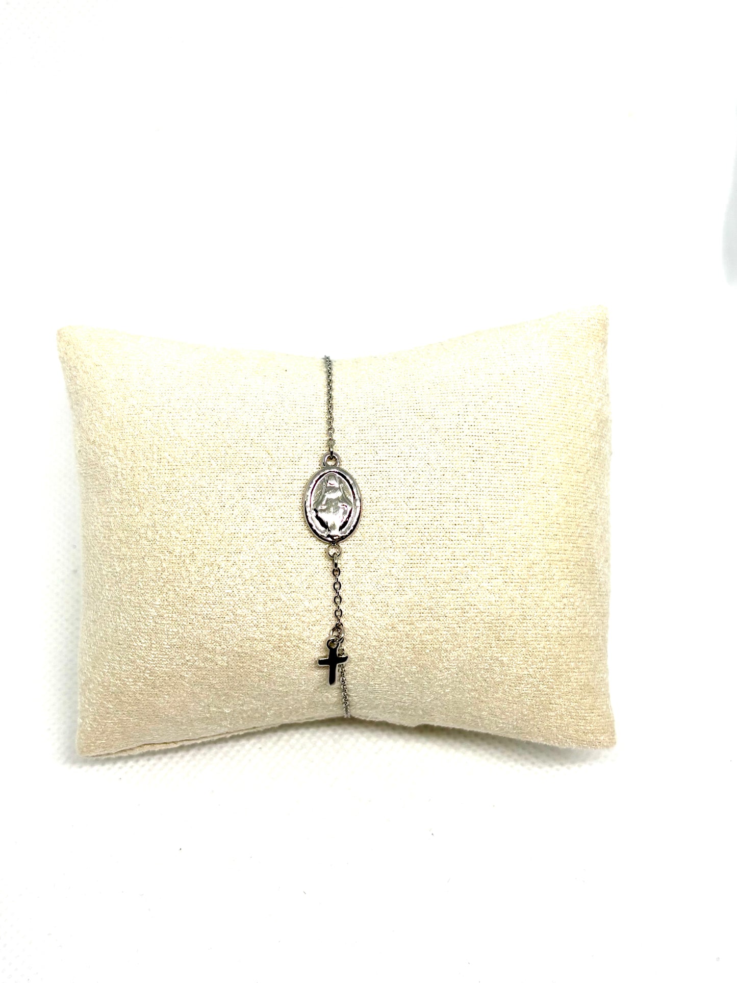 BRACELET AVEC SAINTE ET CROIX