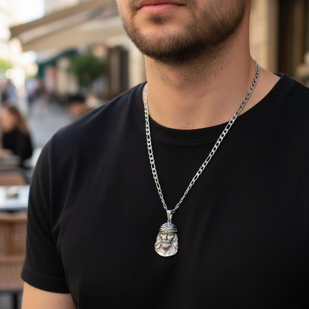 Chaîne homme Christ